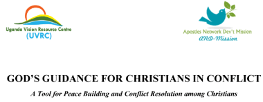 God's Guidance for Christians in Conflict