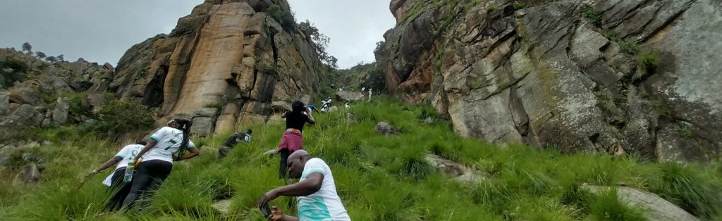 Hiking to Nyakahondogoro Caves Ibanda, home of the Bacwezi, founders of the ancient Kitara Empire.