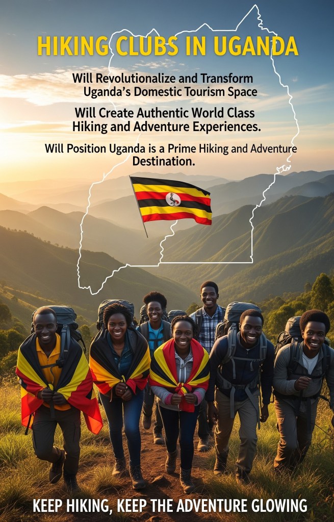 Hiking Clubs in Uganda will Revolutionalise and Transform Uganda Domestic Tourism Space, Create Authentic World Class Hiking Adventure Experiences and Position Uganda as a Prime Destination for Hiking Adventure