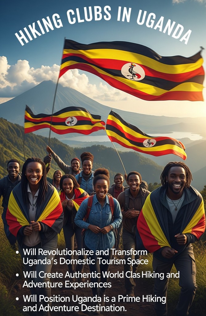 Hiking Clubs in Uganda will Revolutionalise and Transform Uganda Domestic Tourism Space, Create Authentic World Class Hiking Adventure Experiences and Position Uganda as a Prime Destination for Hiking Adventure